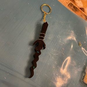 Sword resin keychain